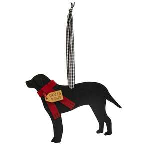 Santa Paws Labrador Ornament 36595;