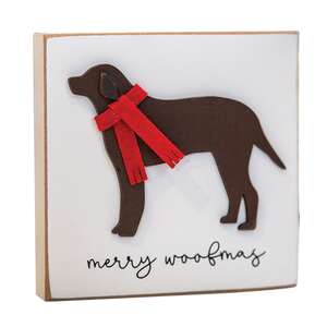 Merry Woofmas Dog Block 36596;