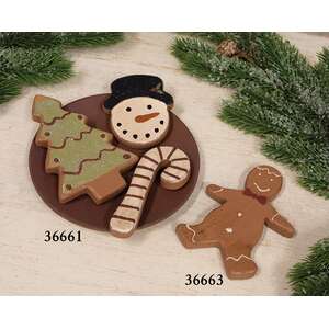 3/Set, Wooden Christmas Cookies