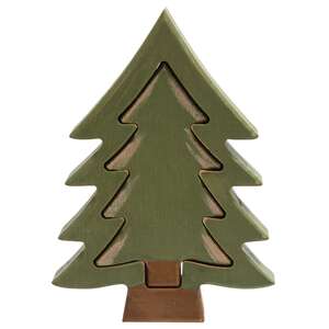2/Set, Wooden Christmas Tree Cutout Set