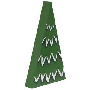 2/Set, Chunky Snowy Christmas Trees