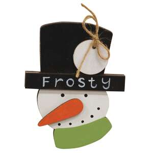 Twinkle, Jingle, Frosty Snowman Clip, 3 Asstd.