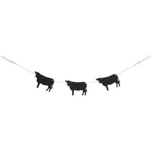 Cows Mini Wooden Garland