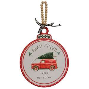 Farm Fresh Village Toys Metal Sign 60432;