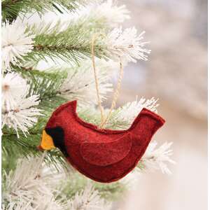 Felt Cardinal Ornament