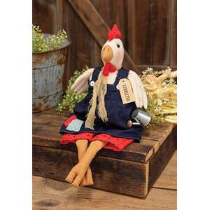 Henrietta Chicken Doll with Watering Can