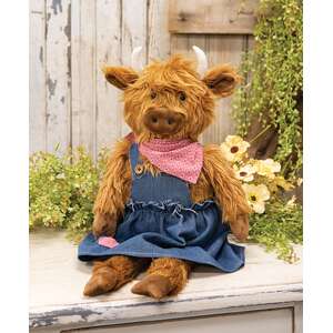 Hilda Highland Cow Doll
