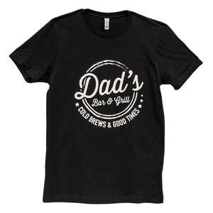 Dad's Bar & Grill T-Shirt, Black L112;