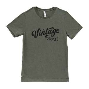 Vintage Soul T-Shirt - Heather Olive L164XXL;