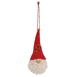 Jingle Bell Red Gnome Ornament QHTX2026;