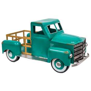 Teal Metal Truck XME4116;