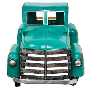 Teal Metal Truck XME4116;