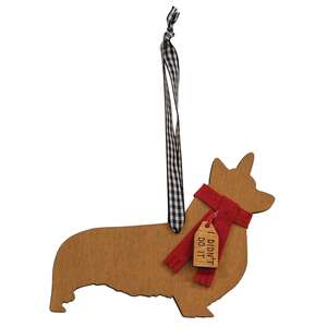 I Didn't Do It Corgi Ornament 36590;