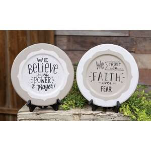 Power of Prayer Plate, 2 Asstd.