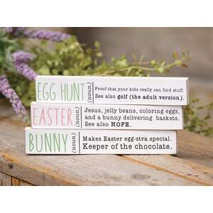 Easter Definition Mini Stick, 3 Asstd.