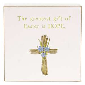 Easter Hope Square Block, 2 Asstd.