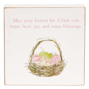 Easter Hope Square Block, 2 Asstd.