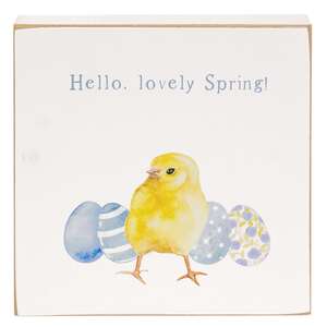 Everybunny Welcome Square Block, 2 Asstd.