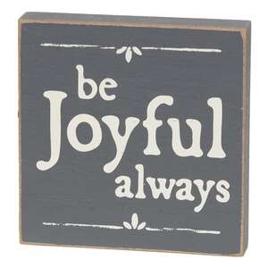 Let Go & Let God Square Block, 3 Asstd.