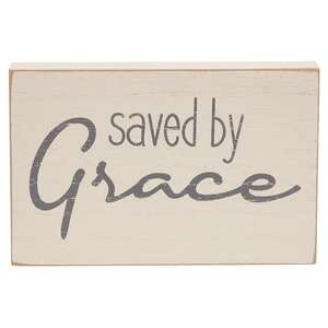 Saved By Grace Block, 4 Asstd.