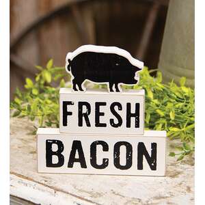 3 Set, Fresh Bacon Stacking Blocks