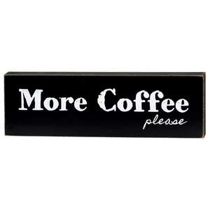 More Coffee Please Block, 3 Asstd.