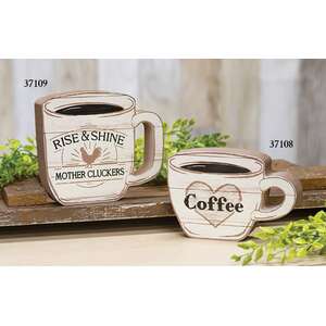 Rise & Shine Mother Cluckers Chunky Cup Sitter