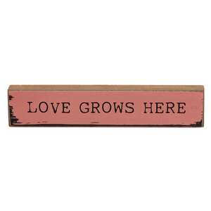 Love Grows Here Mini Stick - 3 Asstd.