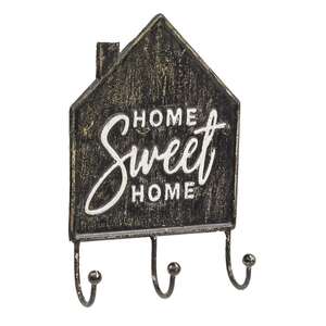 Home Sweet Home House Metal Wall Hook 65307;