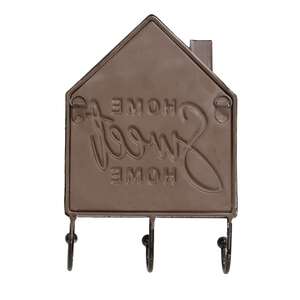 Home Sweet Home House Metal Wall Hook 65307;