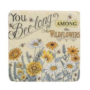 Farm Fresh Honey Resin Coasters, 4/Set 65310;