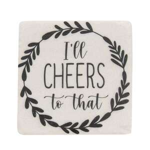 Pass the Bubbly Coasters, 4/Set 65326;