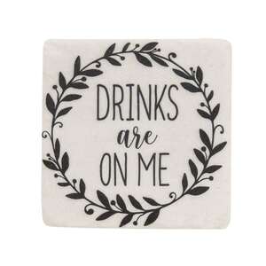 Pass the Bubbly Coasters, 4/Set 65326;