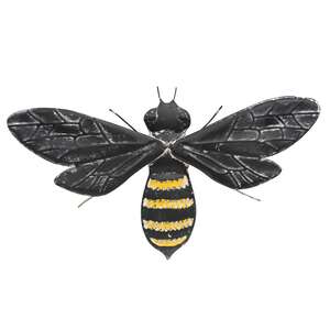 Black Bee Metal Wall Décor 70121;