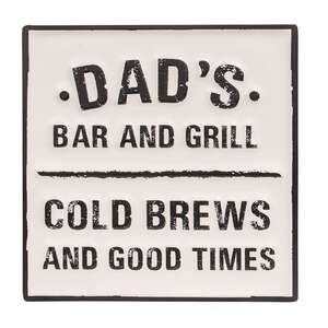 Dad's Bar & Grill Metal Sign 75051;