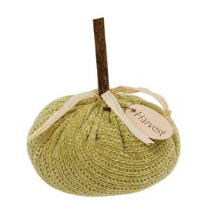 Stuffed Green Harvest Sweater Pumpkin, 5.5"H CW4042;
