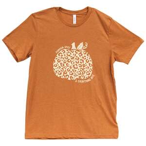 Pumpkin Spice & Everything Nice T-Shirt, Heather Autumn L122XXL;