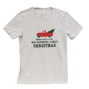 Old Fashioned Family Christmas Truck, Ash L126;