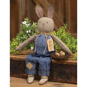 Robin Bunny with Bird Nest U24036;