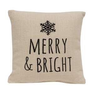 Merry & Bright Natural Pillow 15549;