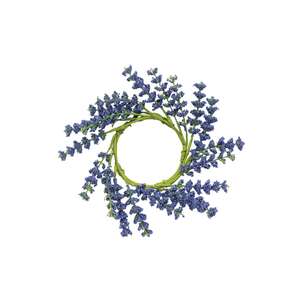 Blue Astilbe Candle Ring, 3" 18356;