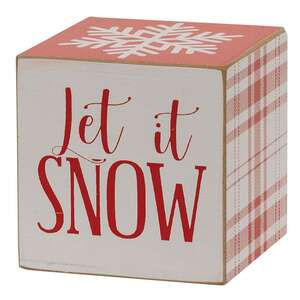 Merry & Bright Plaid Six-Sided Block 37157;