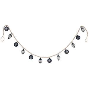 Snowflake Ornament Beaded Garland 37181;