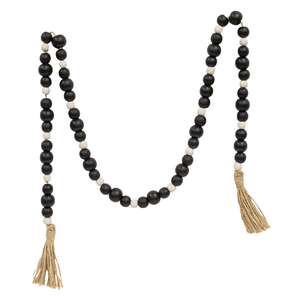 Black & White Bead Garland 37255;
