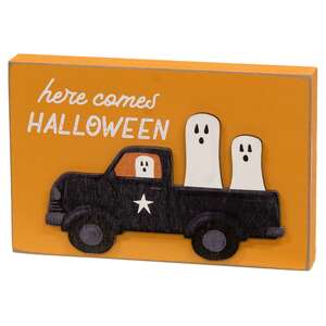 Here Comes Halloween Layered Block, 3 Asstd.