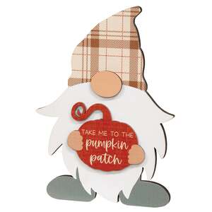 Fall Love Easel Gnome, 3 Asstd.