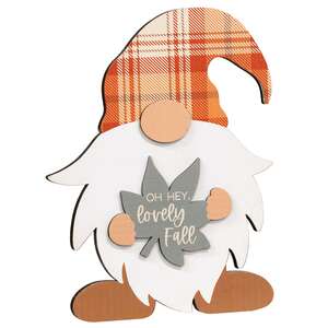 Fall Love Easel Gnome, 3 Asstd.