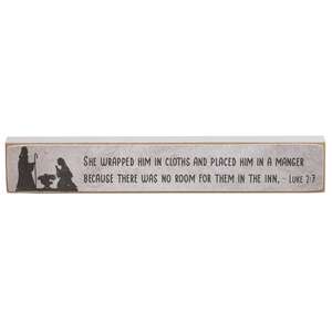 Nativity Verse Mini Stick, 3 Asstd.