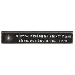 Nativity Verse Mini Stick, 3 Asstd.