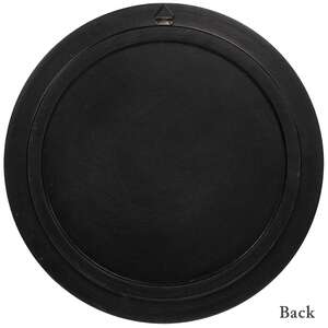 Hello Fall Autumn Leaves Round Wooden Hanging Tray